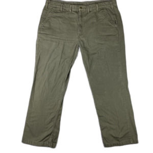 Carhartt Carpenter Pants Men’s 44 x 32 Green Duck Canvas Relaxed Fit B299MOS